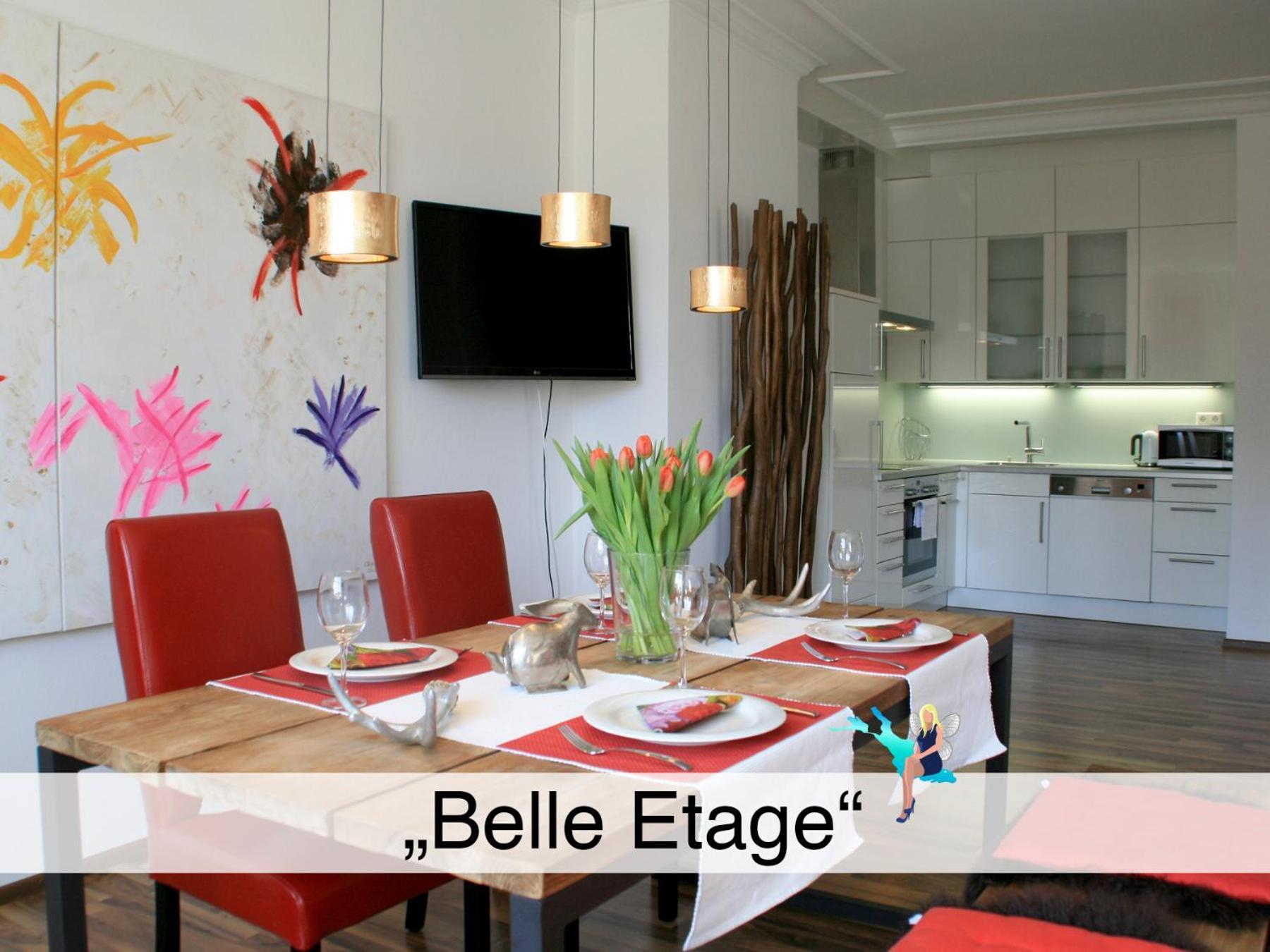 לינדאו Ferienwohnung Belle Etage מראה חיצוני תמונה